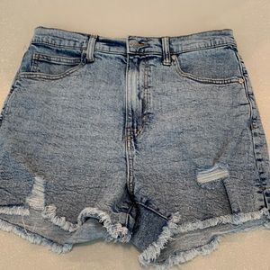 Blue Jean distressed shorts Size 11